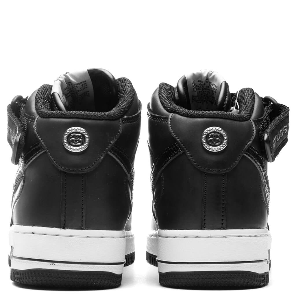 Nike x Stussy Air Force 1 '07 Mid - Black