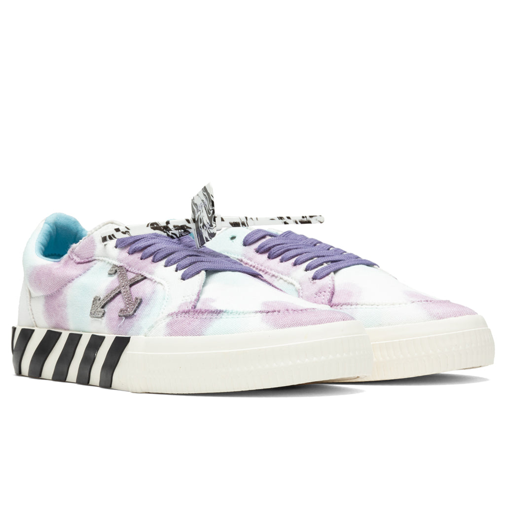 Tie Dye Low Vulcanized - White/Lilac