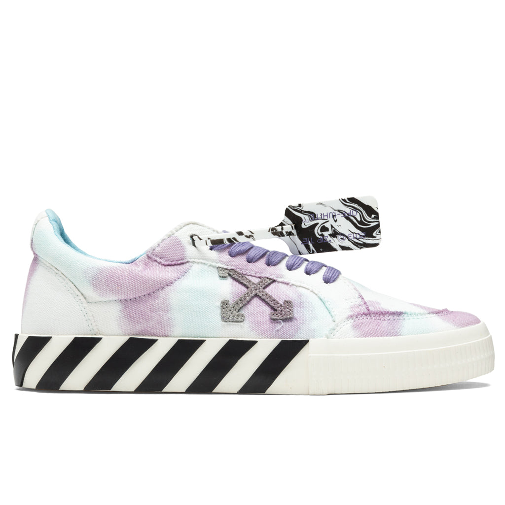 Tie Dye Low Vulcanized - White/Lilac