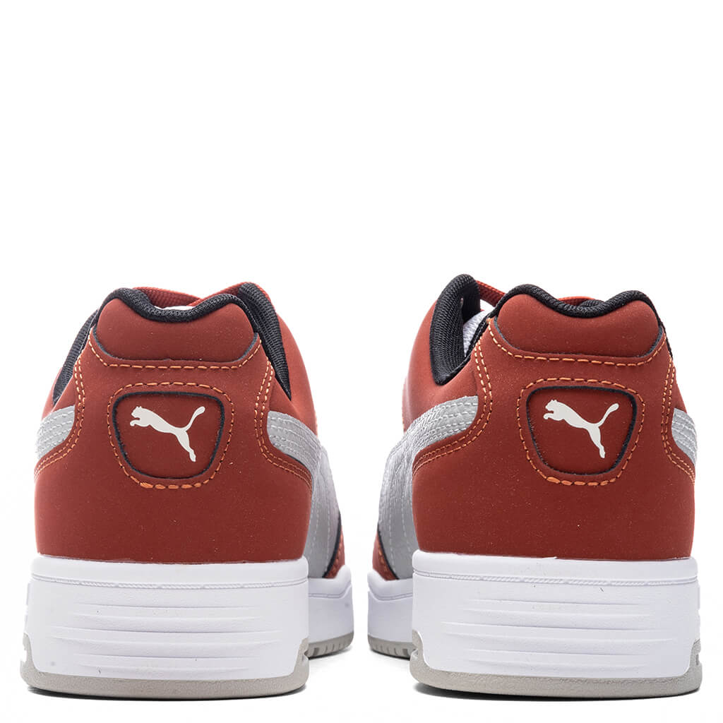 Slipstream Lo Block - White/Chili Oil