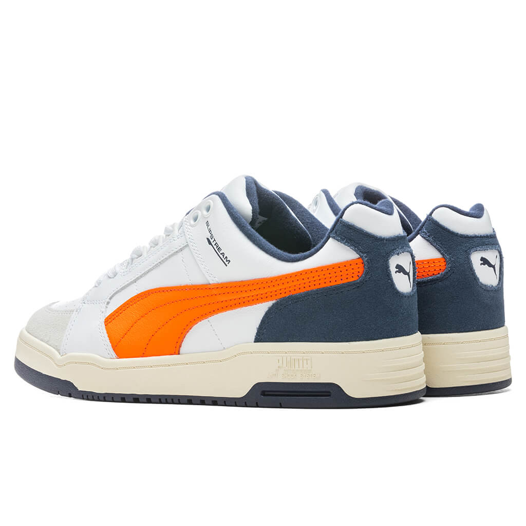 Slipstream Lo Retro - White/Vibrant Orange