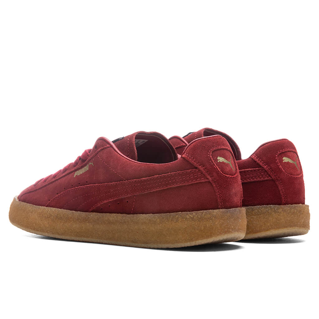Suede Crepe - Intense Red/Intense Red
