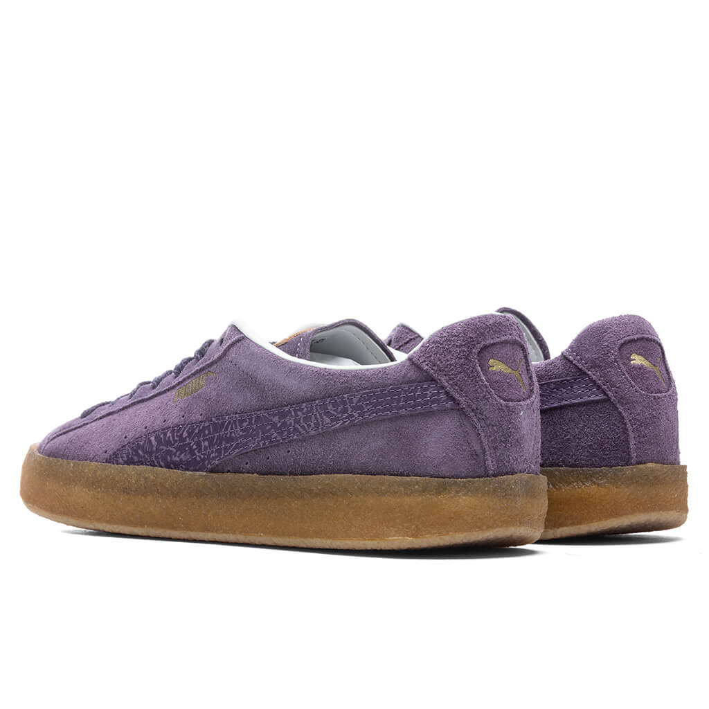 Suede Crepe - Purple
