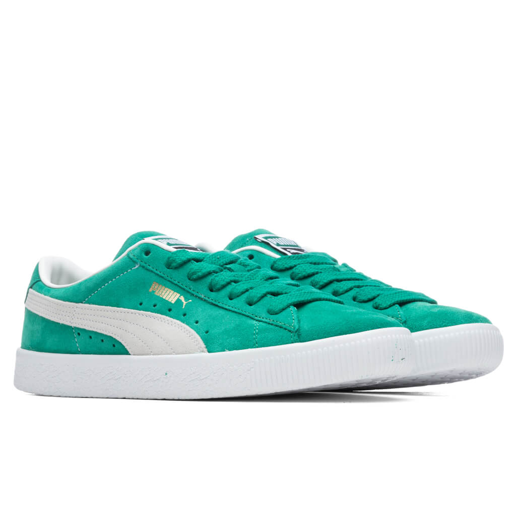 Suede VTG - Kelly Green/White