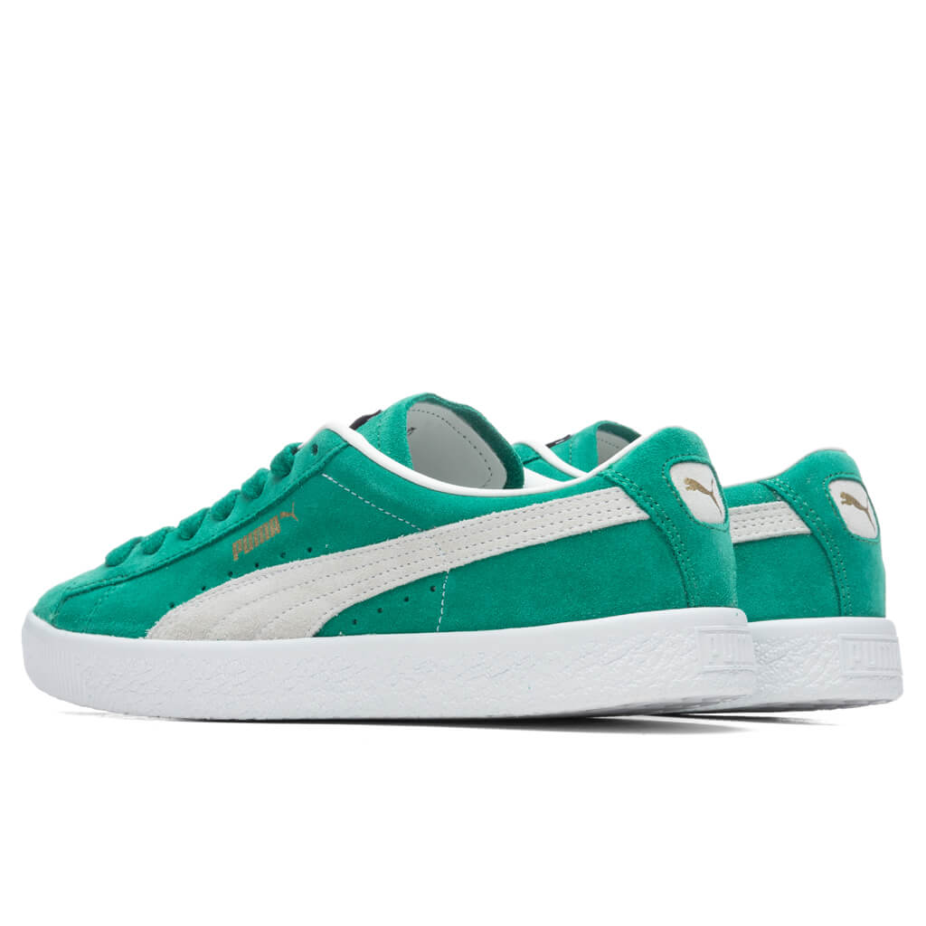 Suede VTG - Kelly Green/White