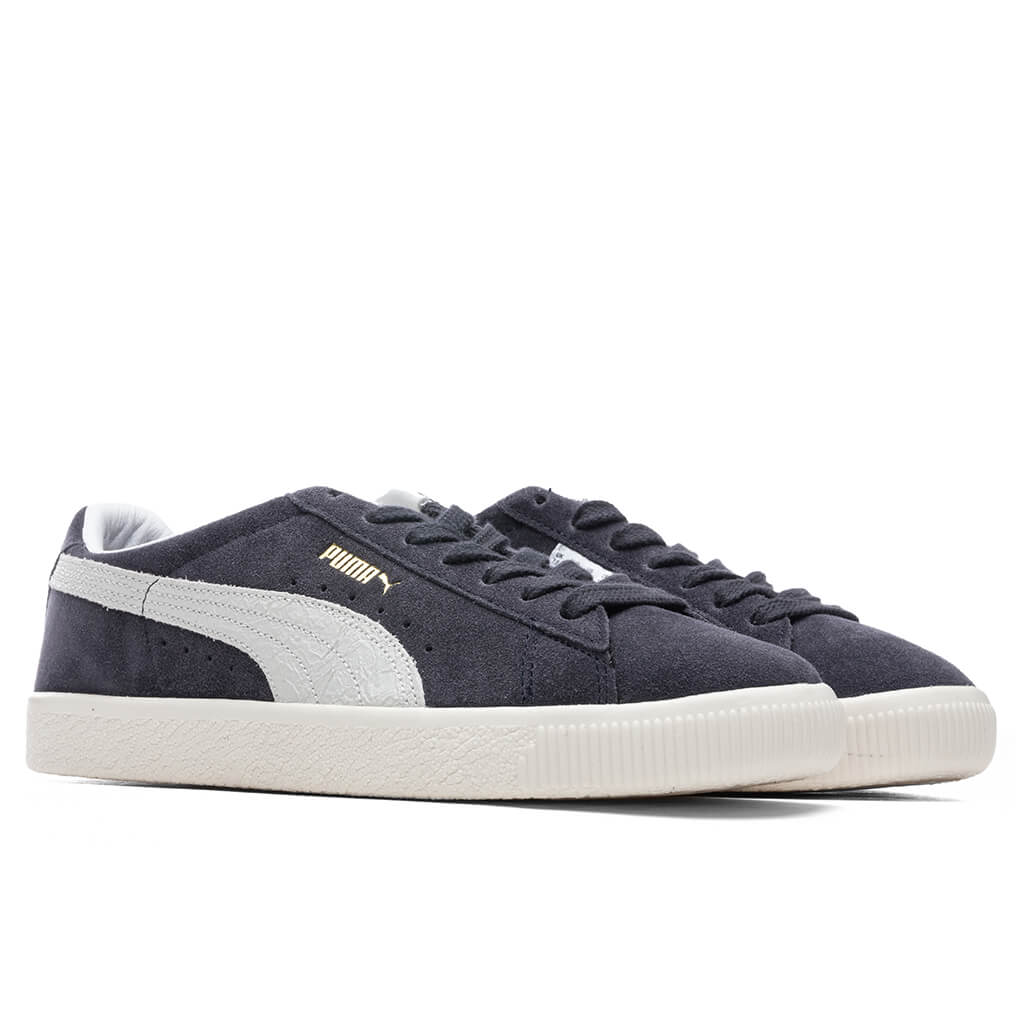 Suede VTG RDL - New Navy/White