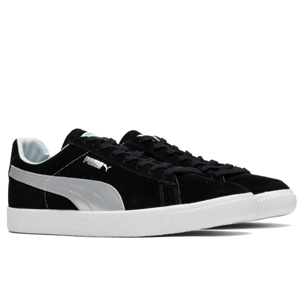 Suede VTG MIJ Retro - Black/Silver