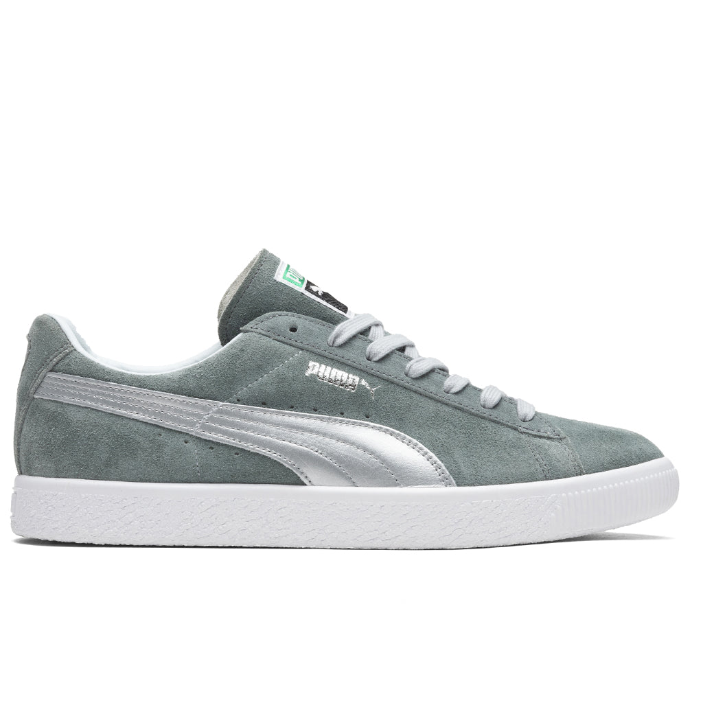 Suede VTG MIJ Retro - Quarry/Silver