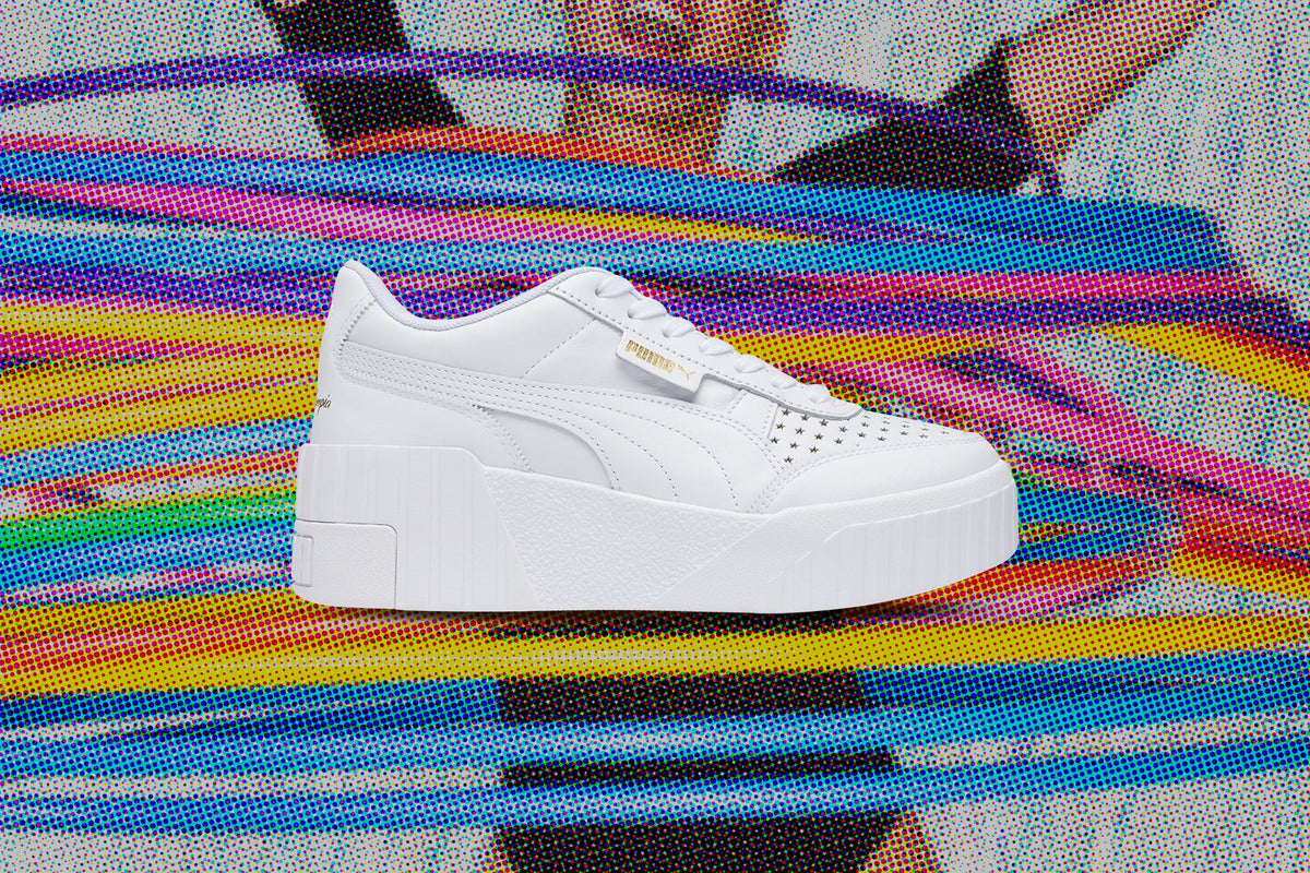 Cali Wedge Charlotte - White