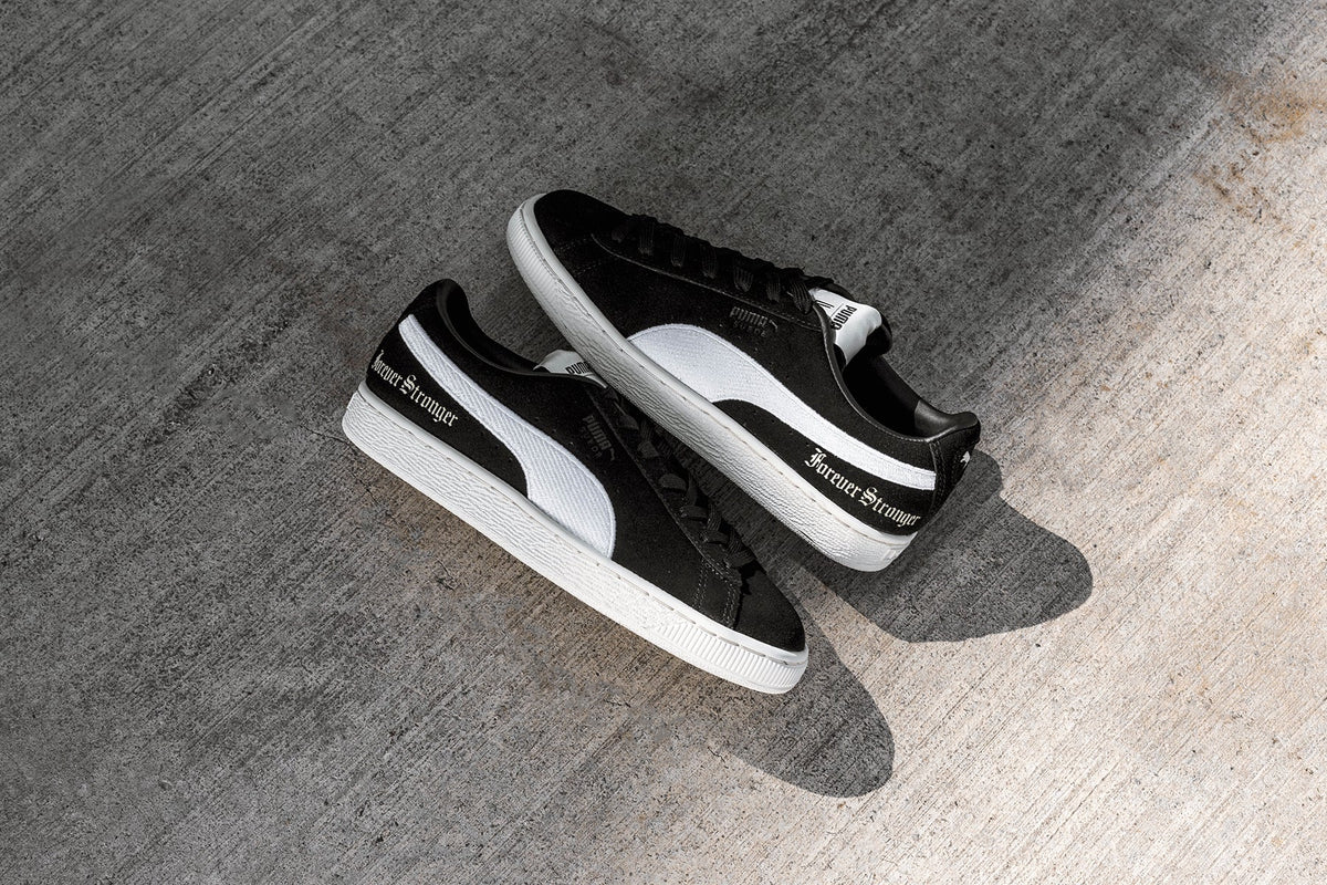 Puma x Lauren London Women's Suede 'Forever Stronger' - Black/Whisper White