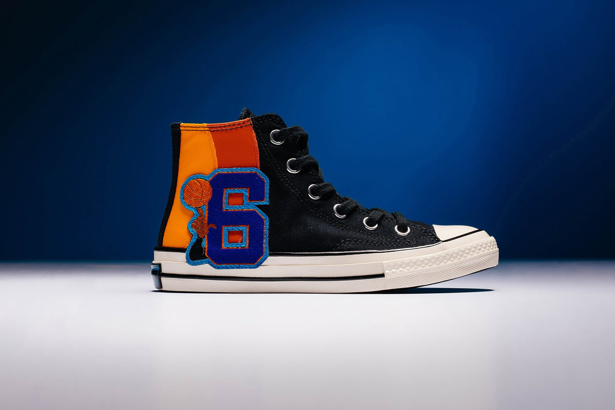 Kid's Chuck 70 Hi "Space Jam" - Black/Mantra Orange