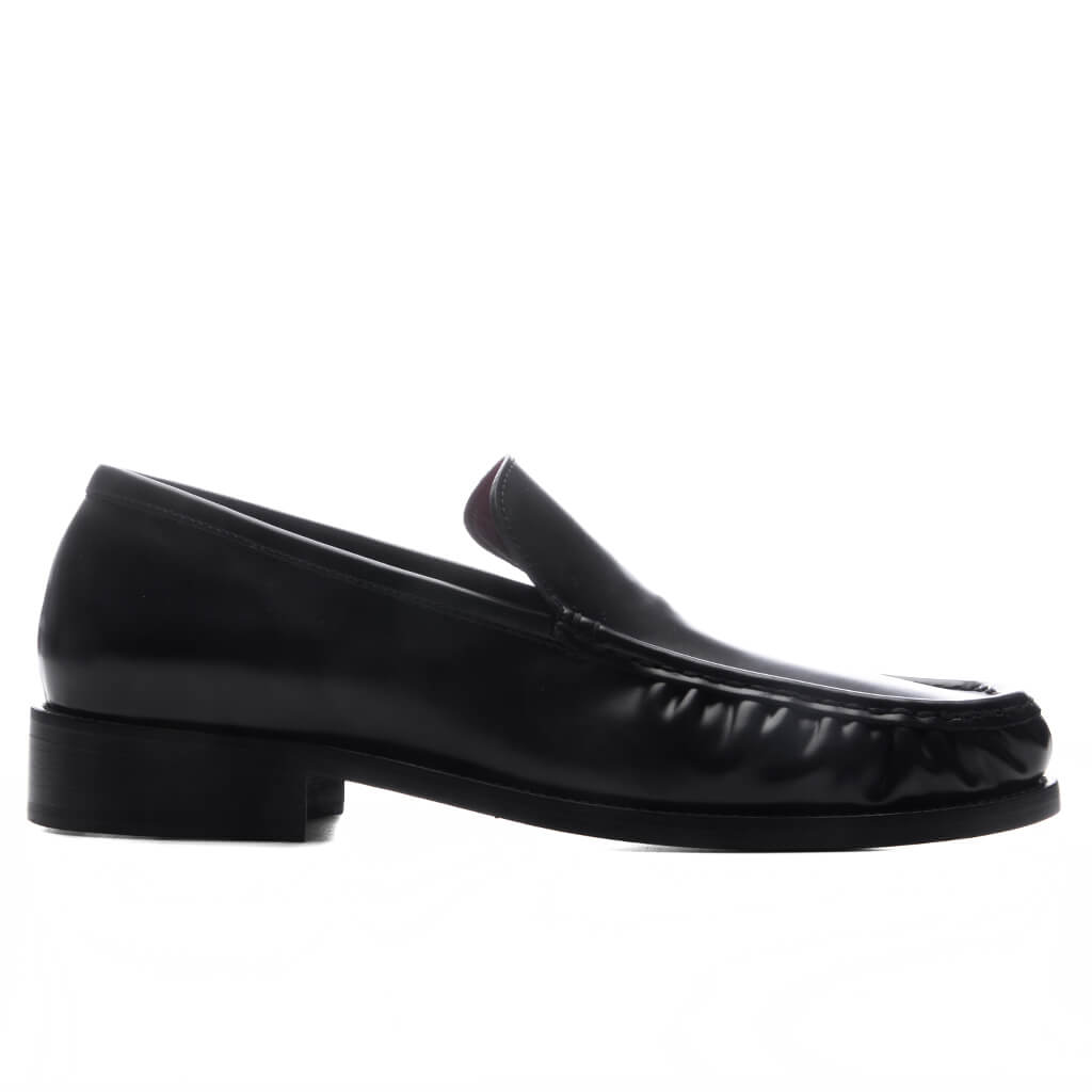 Leather Loafers - Black