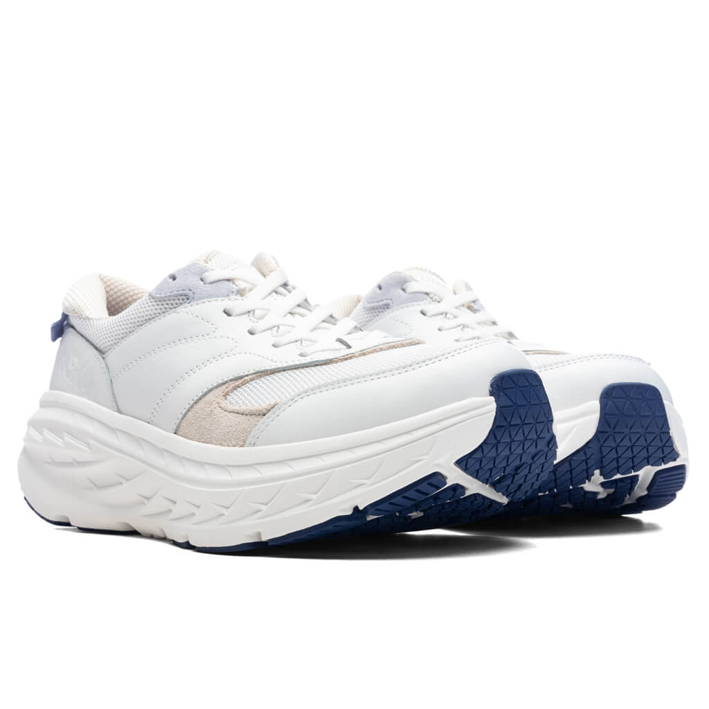 Bondi L - White/Bellwether Blue