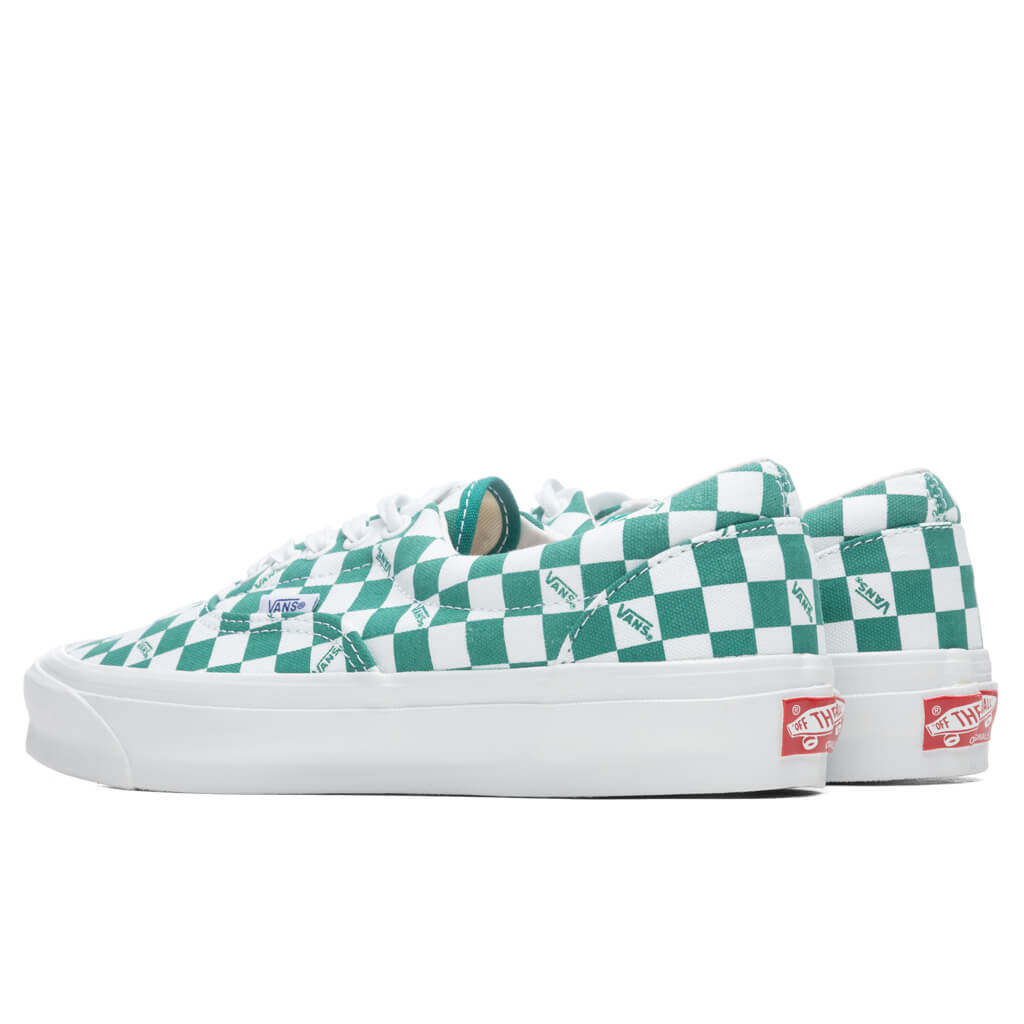 OG Era LX - Checkerboard Logo/Cadmium Green
