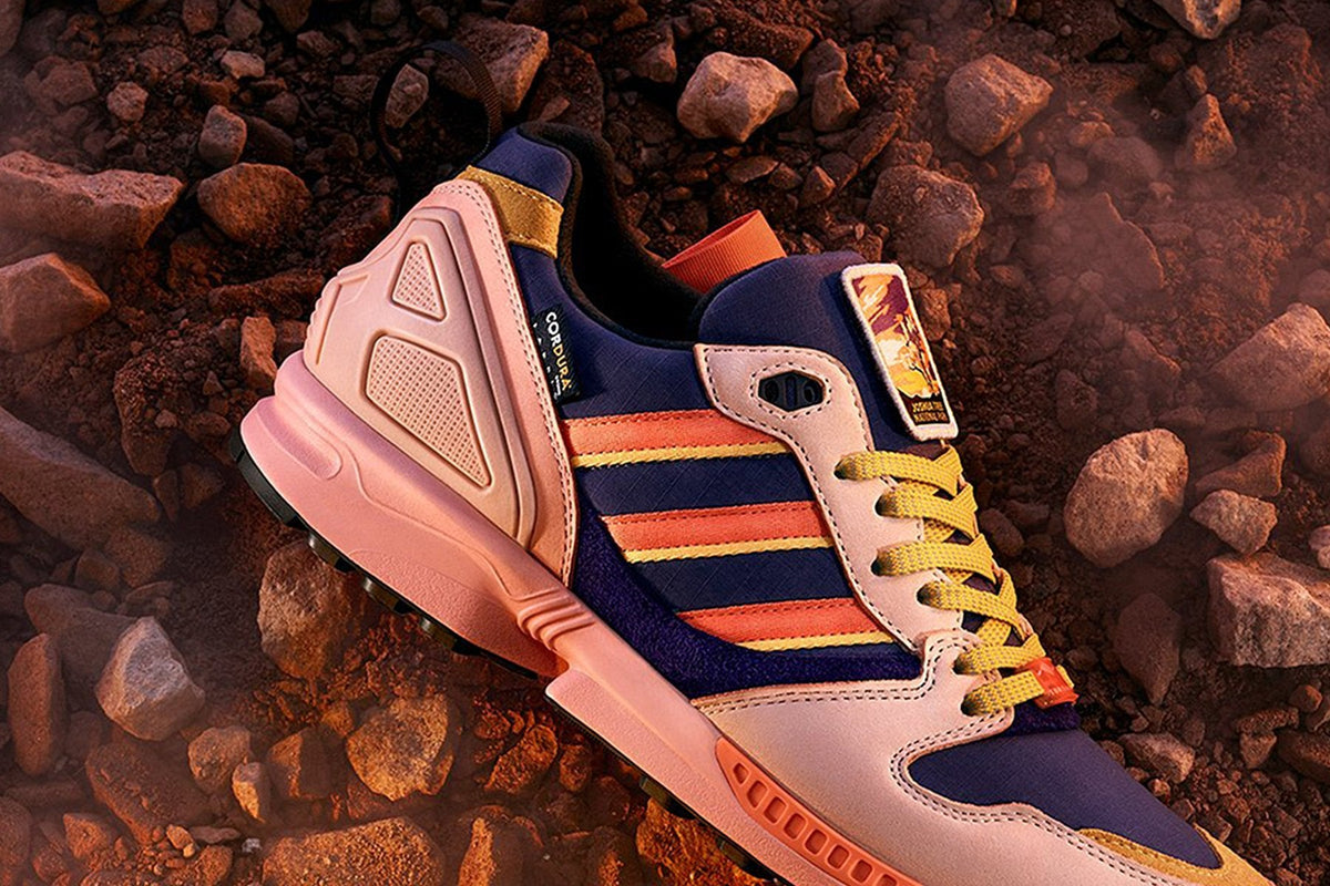Adidas Originals x National Park Foundation ZX 5000 "Joshua Tree" - Vapour Pink/Easy Orange