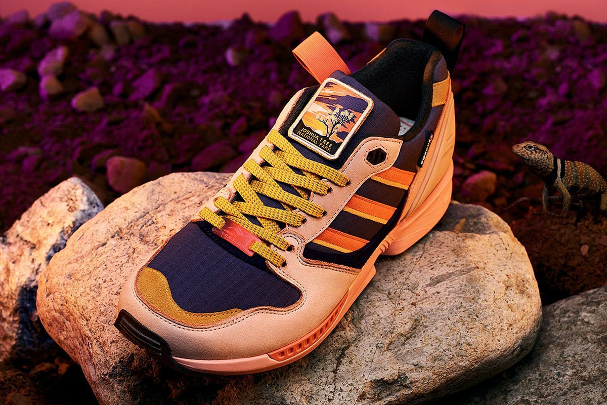 Adidas Originals x National Park Foundation ZX 5000 "Joshua Tree" - Vapour Pink/Easy Orange