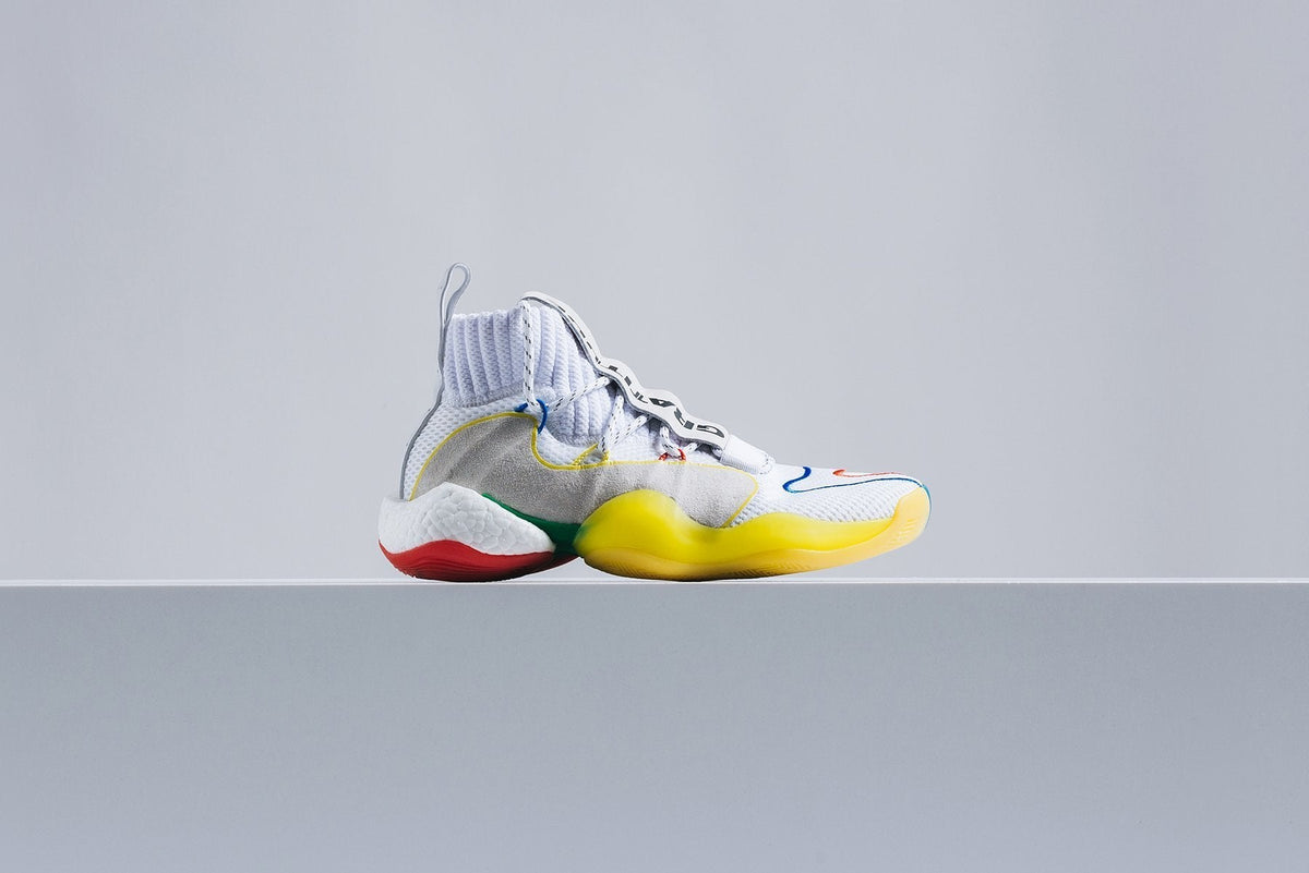 Adidas Originals x Pharrell Williams Crazy BYW LVL X - Cloud White/Supplier Color