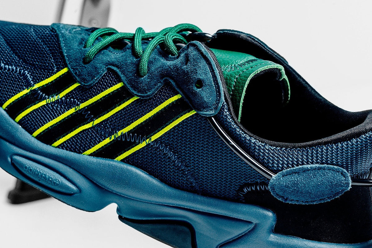 Adidas Originals x Pusha T Ozweego - Navy/Green/Black