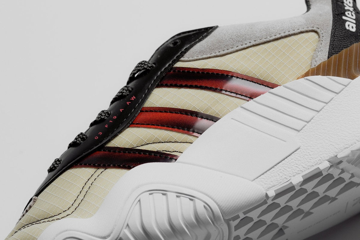 Adidas x Alexander Wang AW Turnout Trainer - Core Black/Light Brown/Bright Red