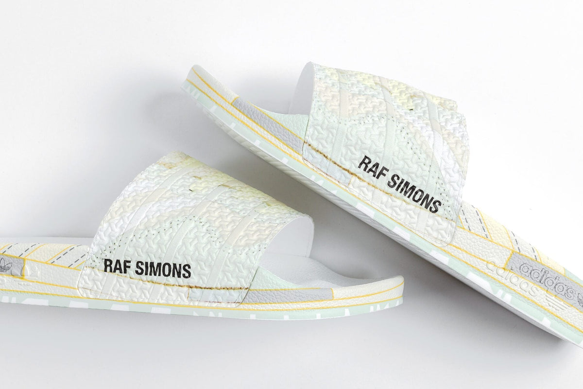 Adidas x Raf Simons Peach Adilette - Light Sand