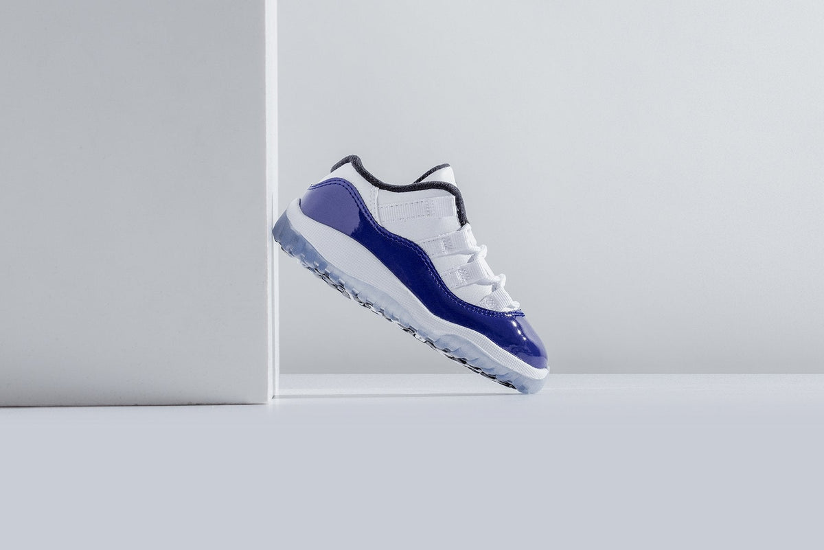 Air Jordan 11 Retro Low (TD) "Concord" - White/Black/Concord