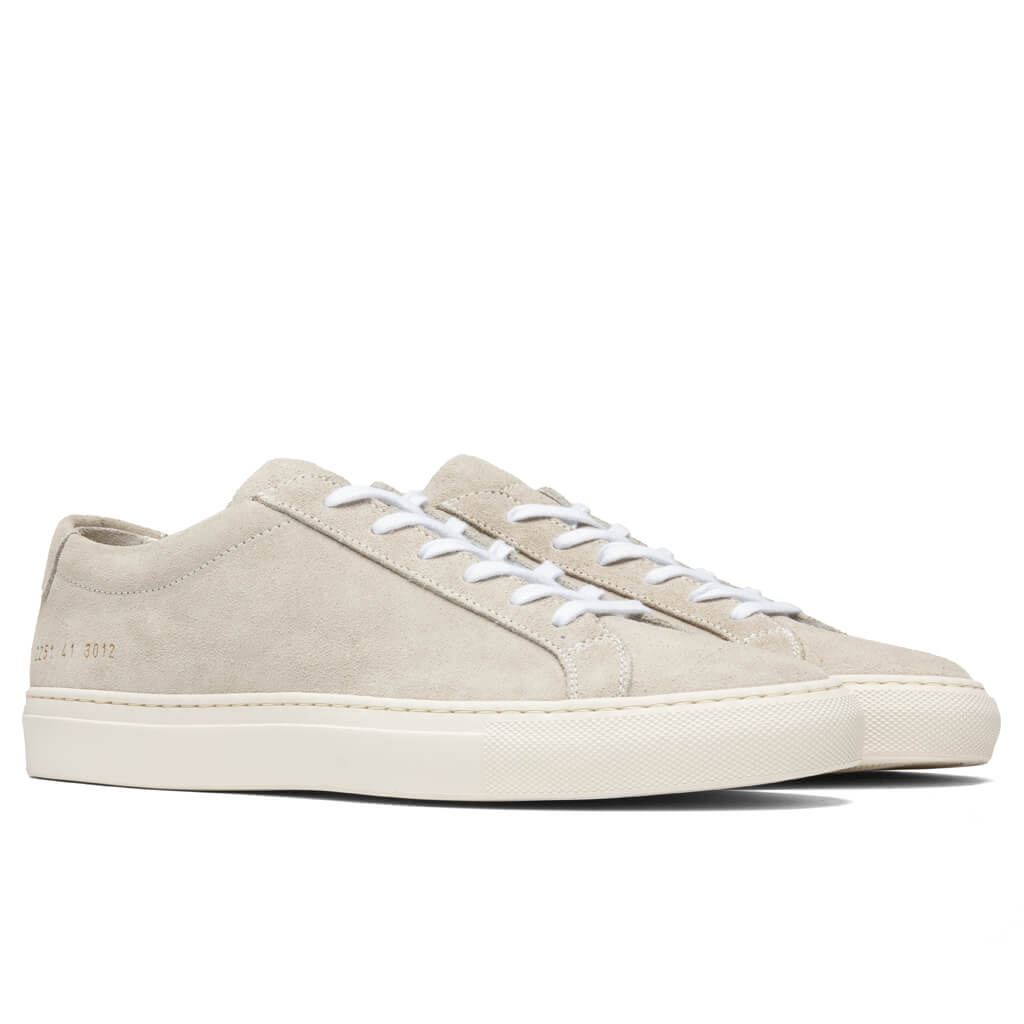 Original Achilles Low Suede Contrast Sole - Off White