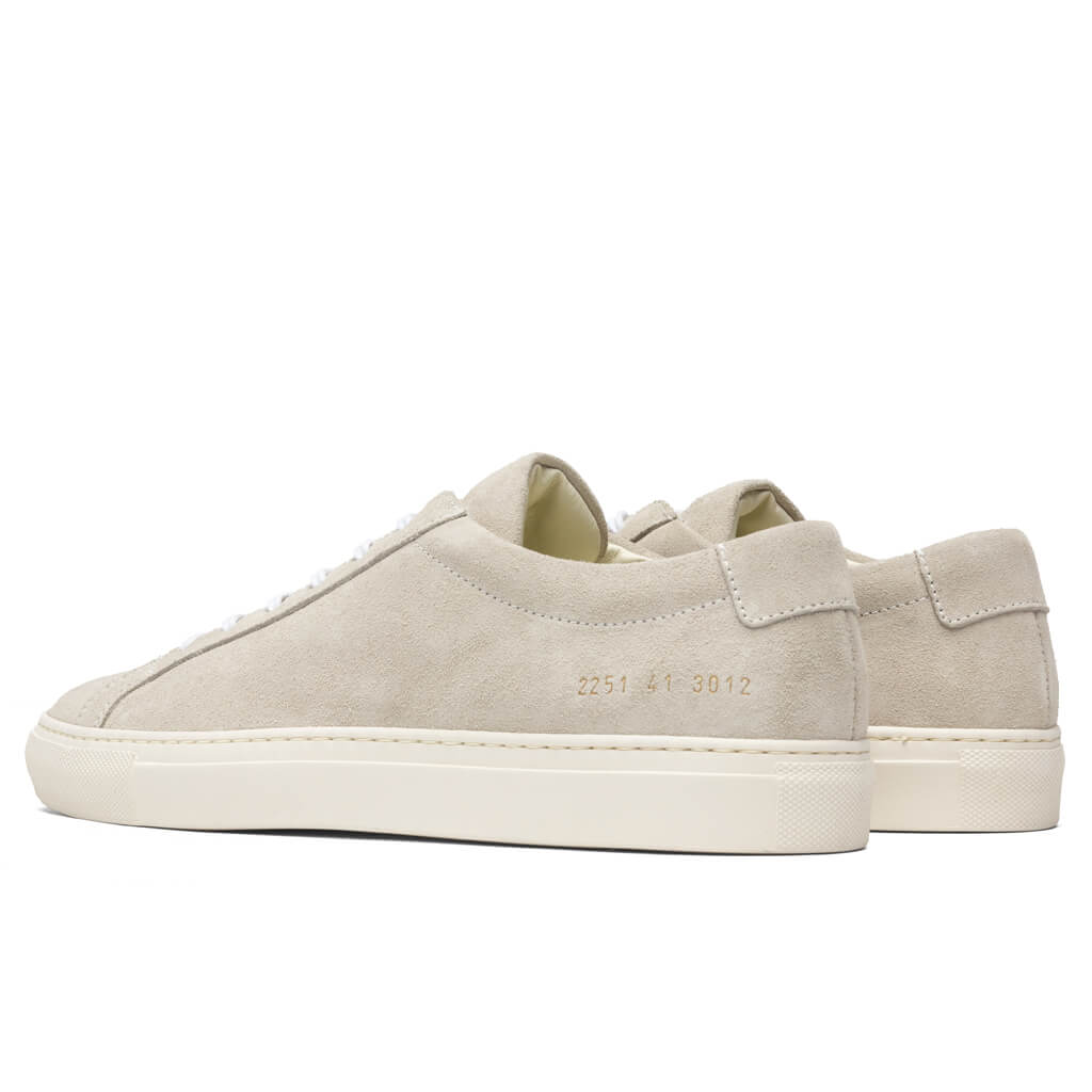 Original Achilles Low Suede Contrast Sole - Off White