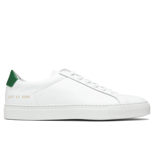 Retro Low - White/Green