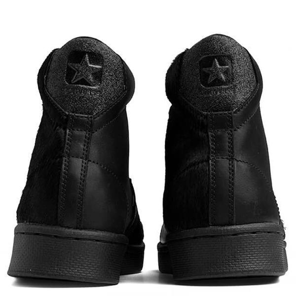 All Star Pro Leather Mid - Black/Black/Black