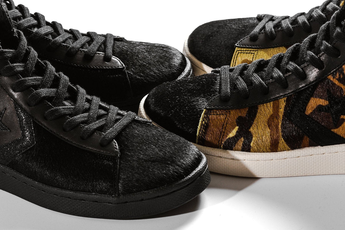 All Star Pro Leather Mid - Black/Black/Black