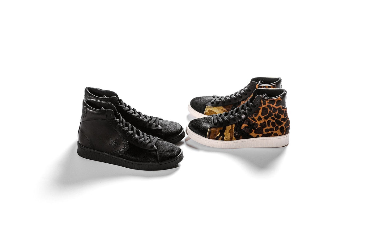 All Star Pro Leather Mid - Black/Multi/Egret