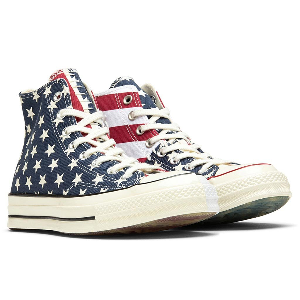Chuck 70 Archive Reconstructed Hi - White/Garnet/Egret
