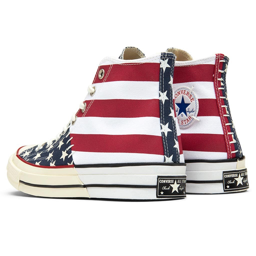 Chuck 70 Archive Reconstructed Hi - White/Garnet/Egret
