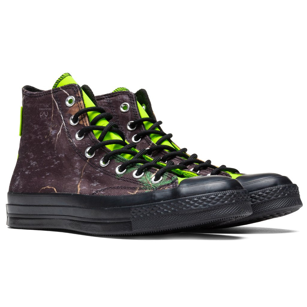 Chuck 70 GTX Hi - Black/Lemon Venom
