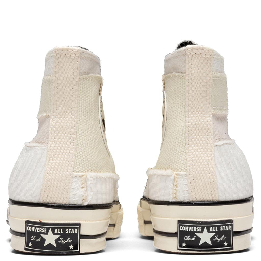 Chuck 70 Hi - Antique White/Egret/Black/Cream