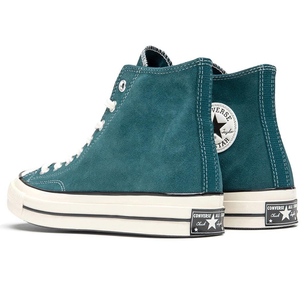 Chuck 70 Suede Hi - Midnight Turquoise/Black