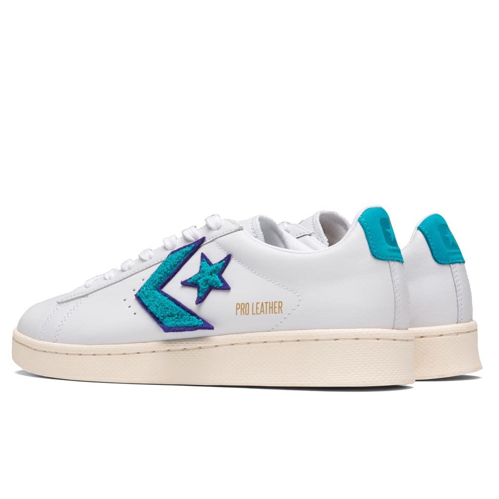 Pro Leather Ox - White/Deep Wisteria