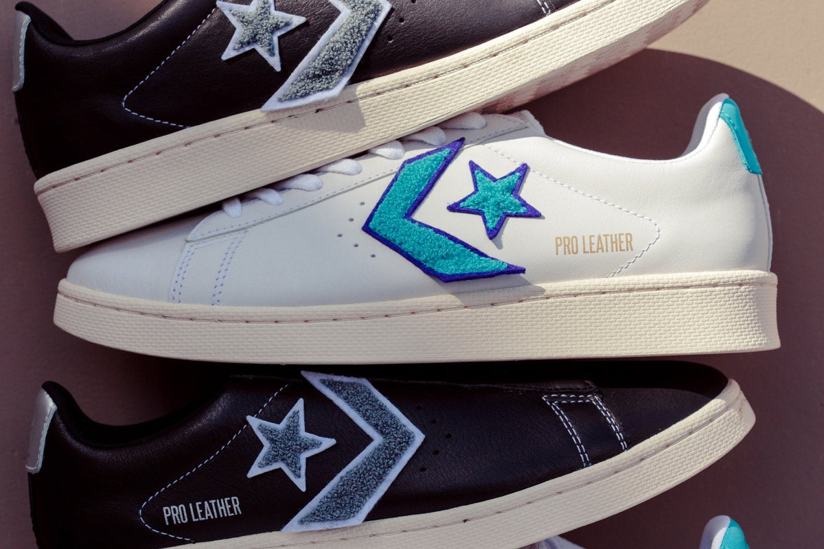 Pro Leather Ox - White/Deep Wisteria