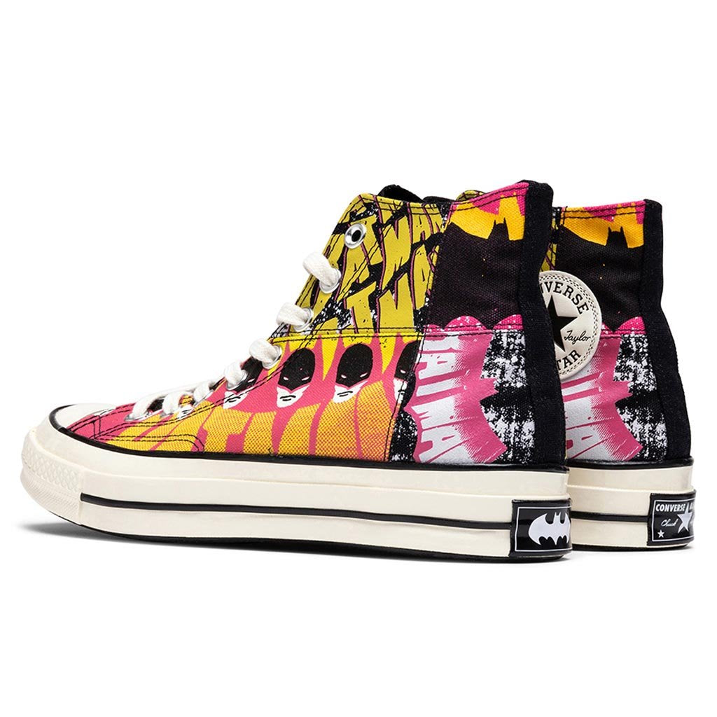 Converse x Batman Chuck '70 Hi - Black/Hot Pink