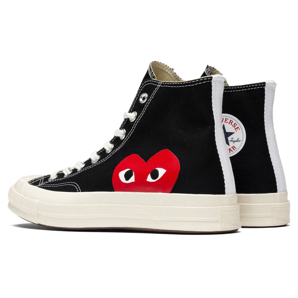 Converse x Comme Des Garcons PLAY All Star Chuck '70 Hi - Black [2019]