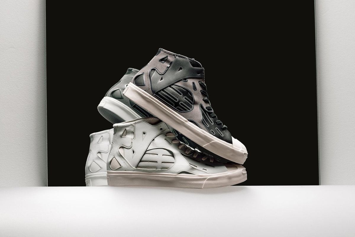 Converse x Feng Chen Wang Jack Purcell Mid - Sea Salt/Barely Blue