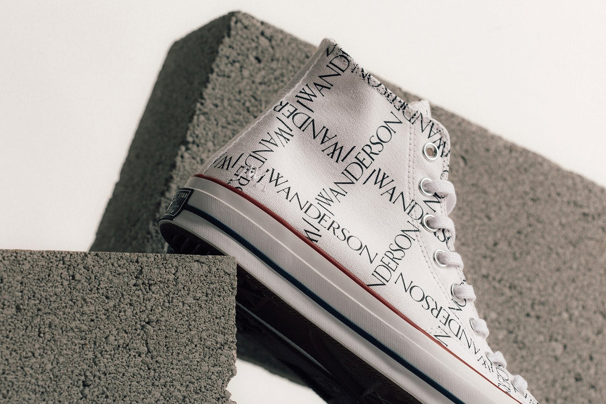 Converse x JW Anderson All Star Chuck 70 Grid Hi - White/Black/Insignia Red