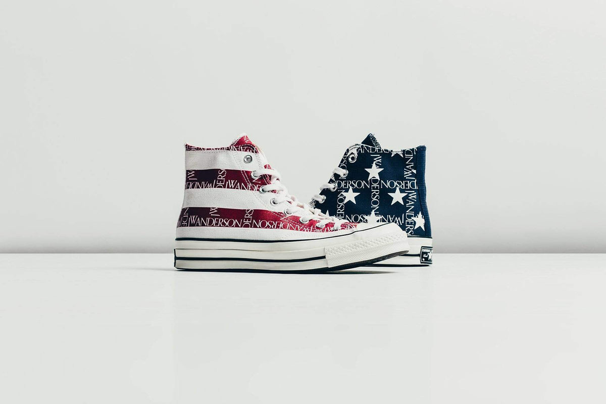 Converse x JW Anderson All Star Chuck 70 Hi - Mood Indigo/Garnett
