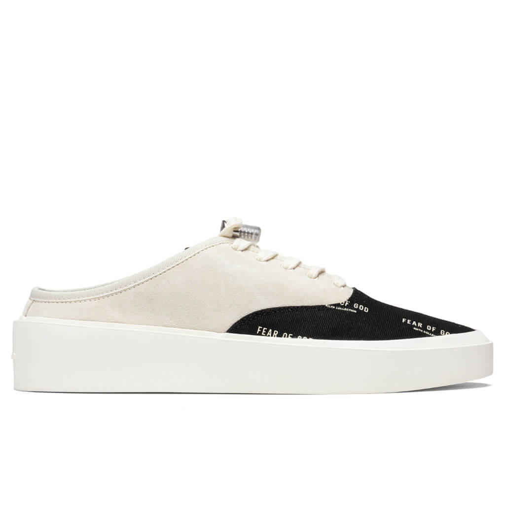 Fear Of God 101 Backless Sneaker All Over Print - Bone/Black/FOG Print