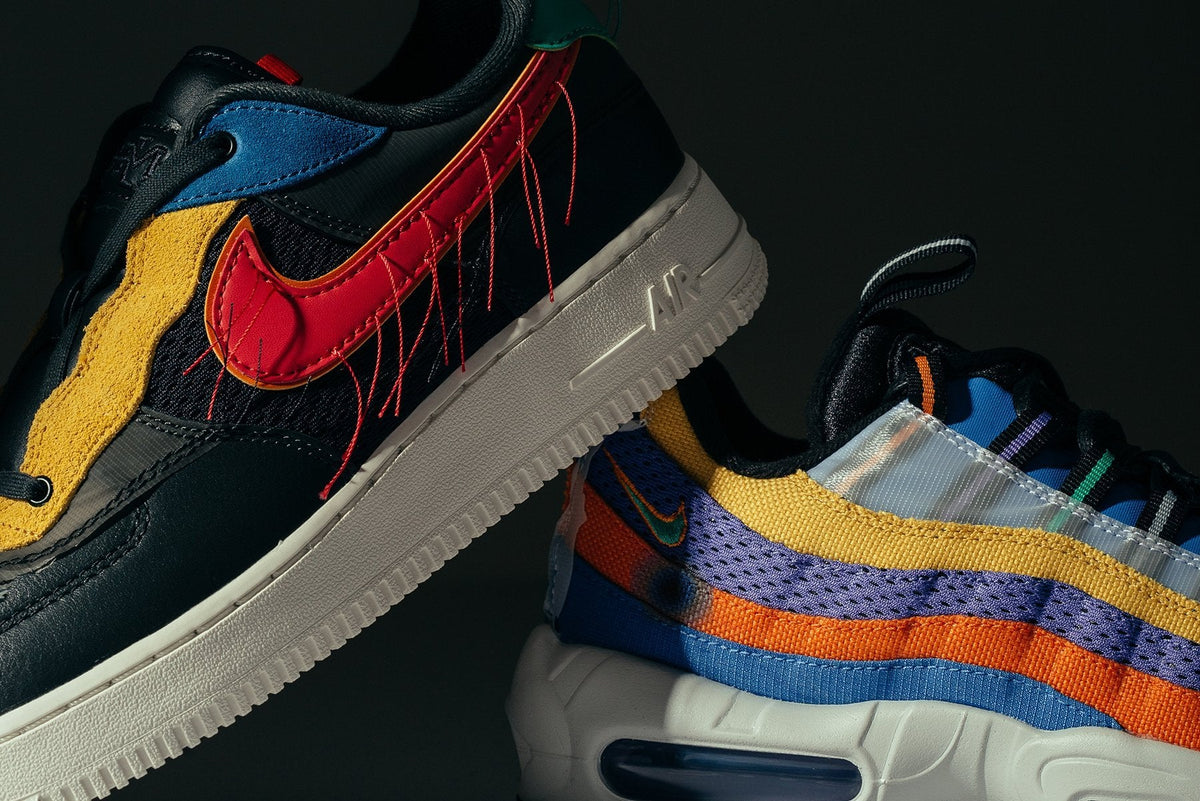 Air Force 1 Low BHM - Dark Smoke Grey/Track Red