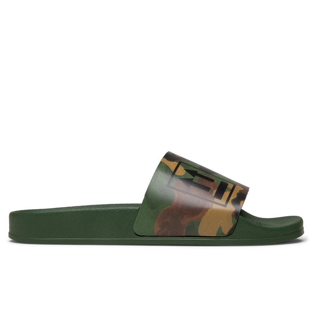 Double Arrow Slider - Military Green