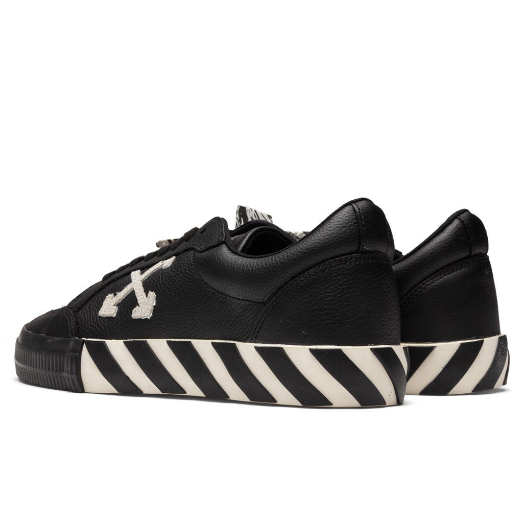 Low Vulcanized Leather - Black/White