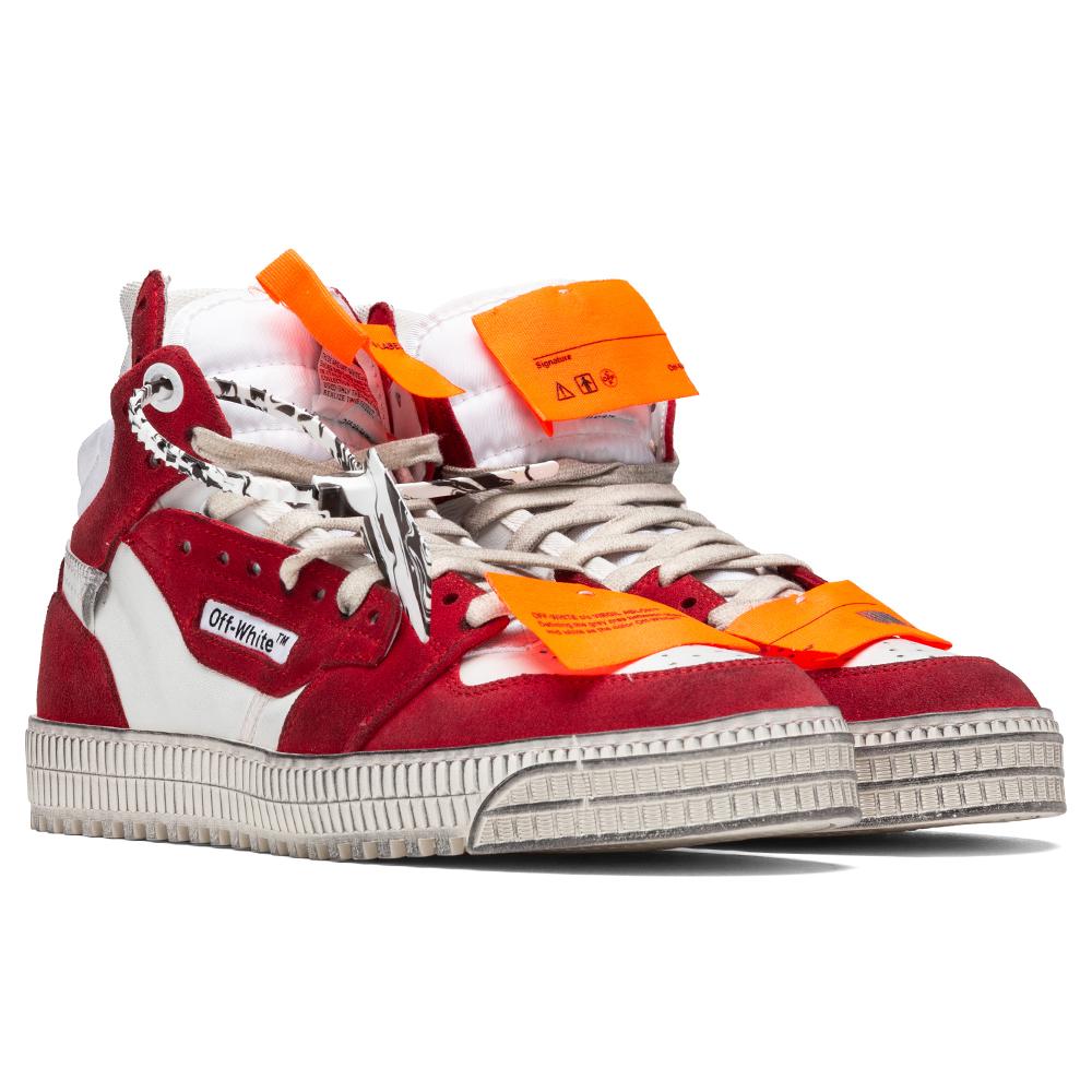 Off Court Sneaker - White/Red