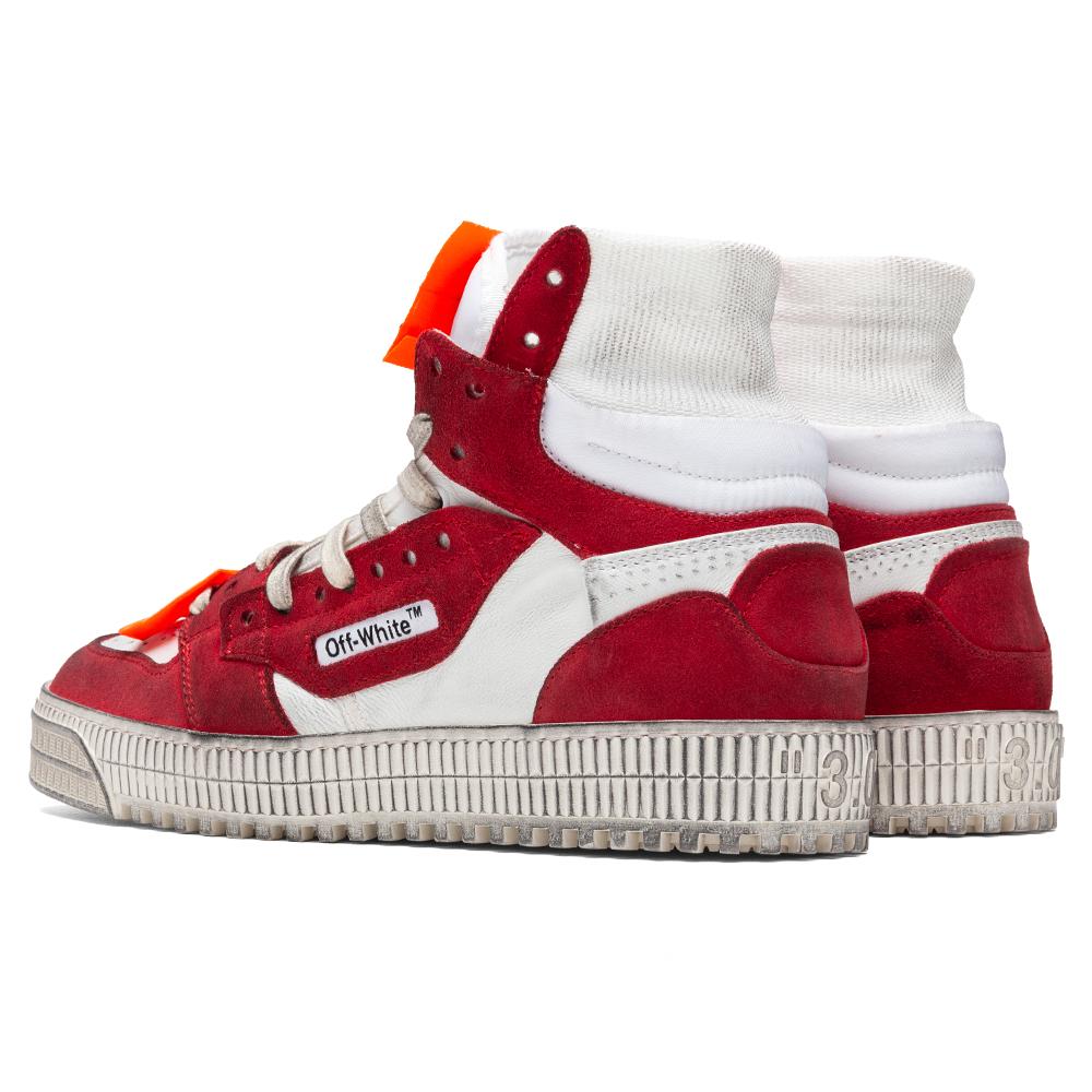 Off Court Sneaker - White/Red