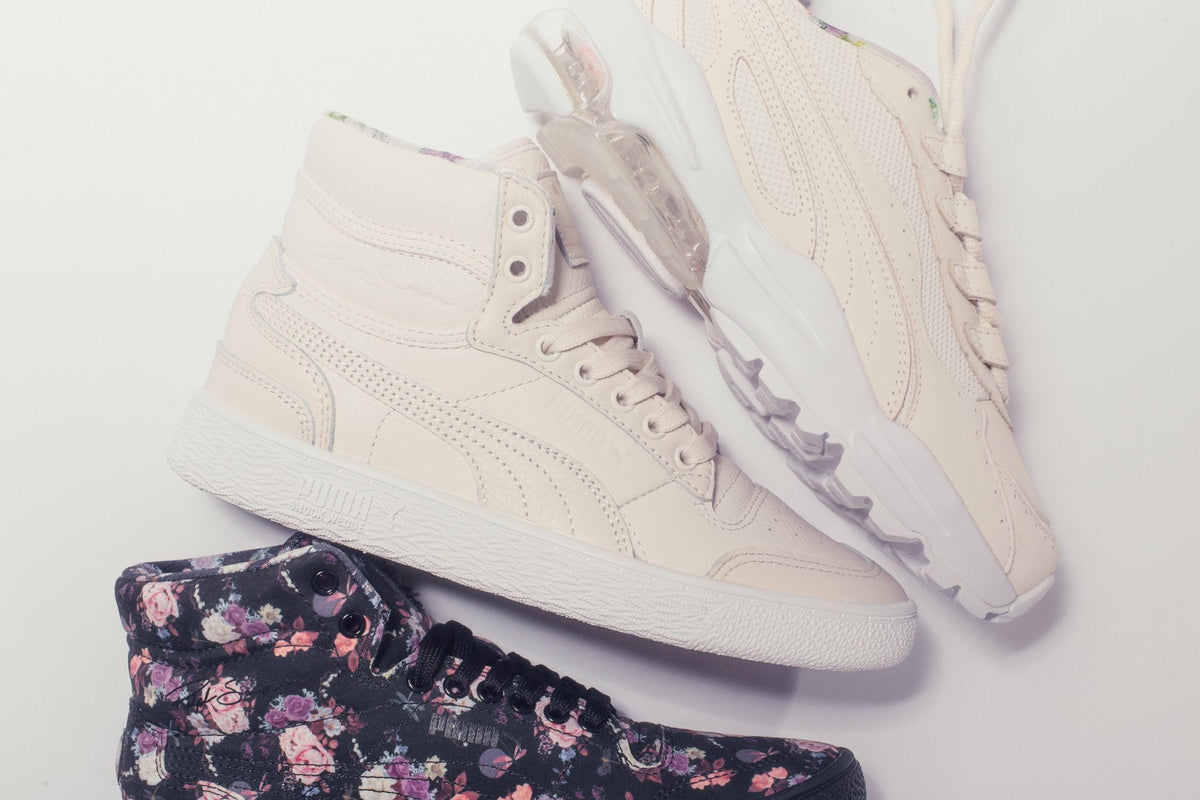 Puma x Tabitha Simmons Women's Ralph Sampson Mid Leather - Pastel Parchment